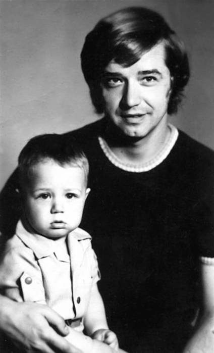 Валерий Макаров с сыном Алексеем