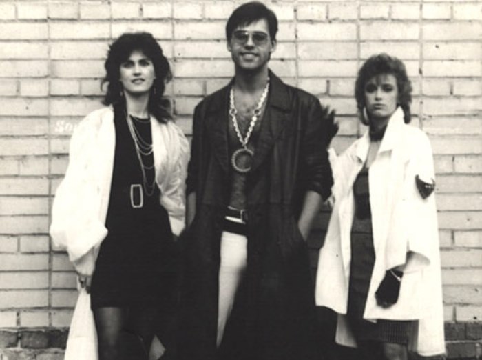 Светлана Разина, Андрей Летягин и Наталья Гулькина, 1987 г.