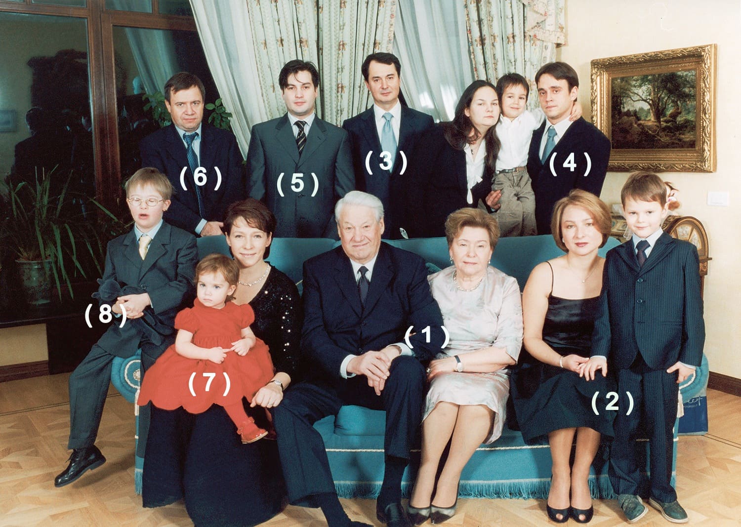 Фото семьи Ельциных, 2005 г.