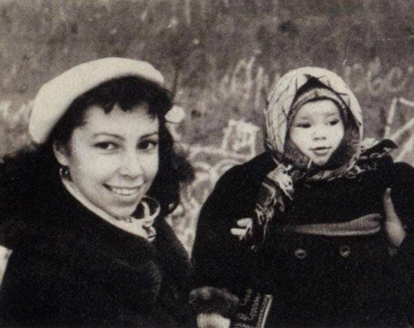 Ирина Ротова с дочерью Надей Баталовой
