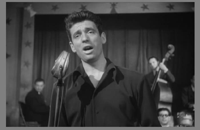 Ив Монтан на сцене, 1950 г.