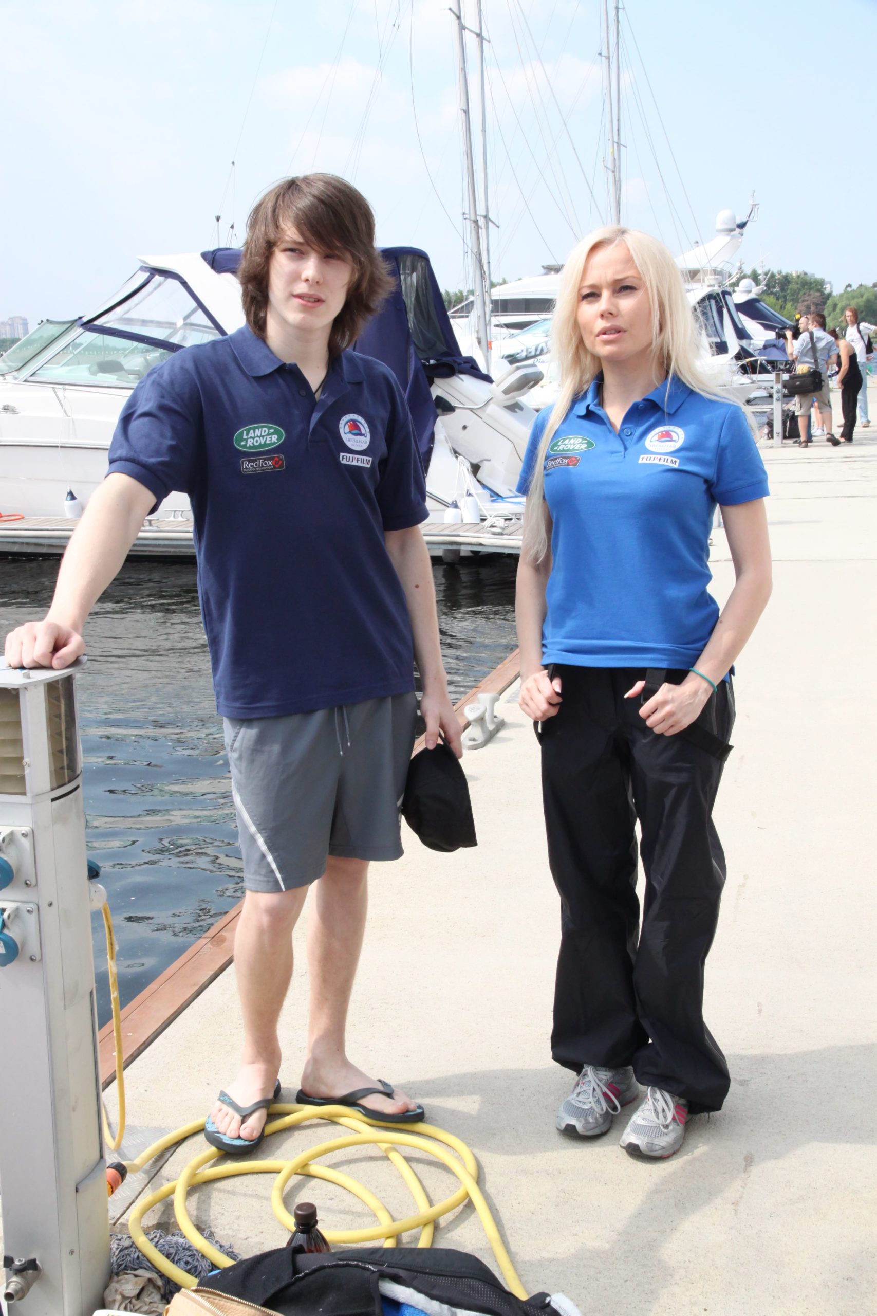 Елена Корикова с сыном