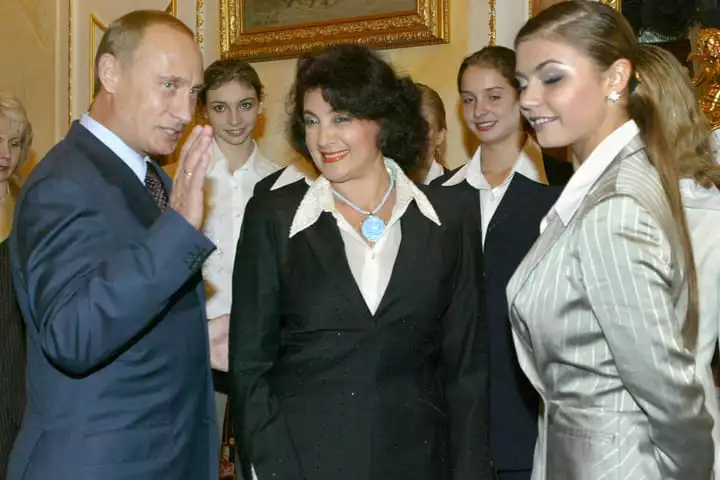 Путин и Кабаева редкое фото