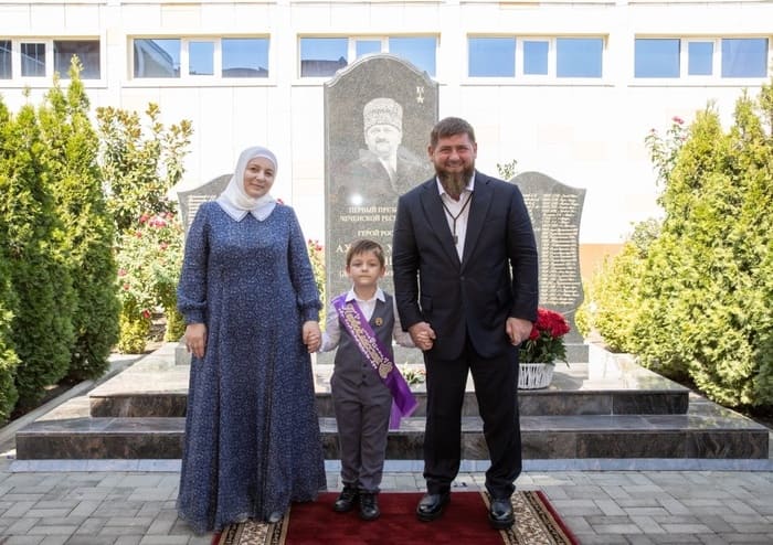 Рамзан Кадыров с самым младшим сыном Абдуллахом