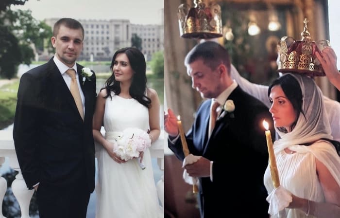 Баста и Елена Пинская - свадьба и венчание