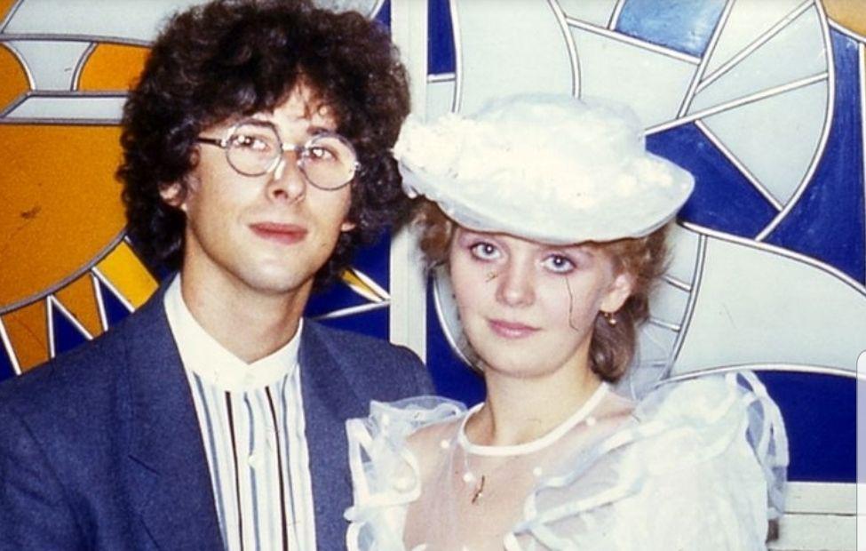 свадебное фото Валерии и ее мужа Леонида Ярошевского