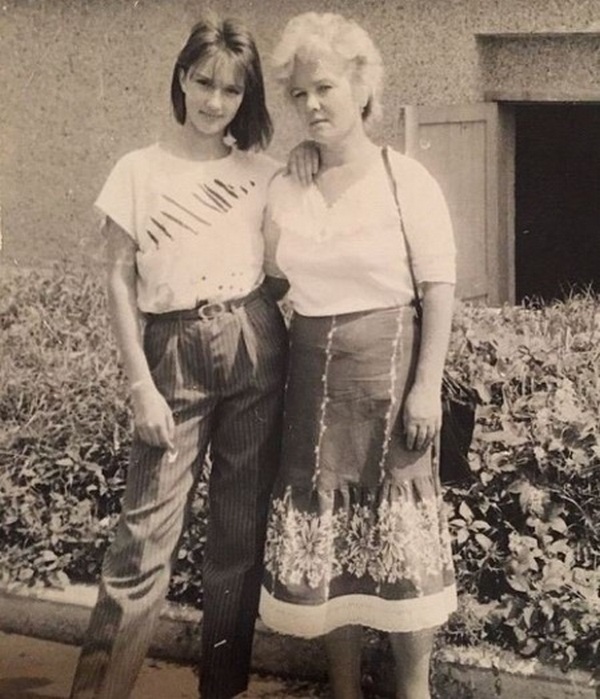 Лера Кудрявцева с мамой