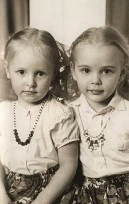 Дочери Путина в детстве