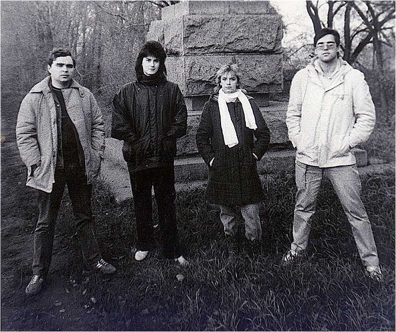 Фото 1. Группа Мираж в начале пути, 1987 г.