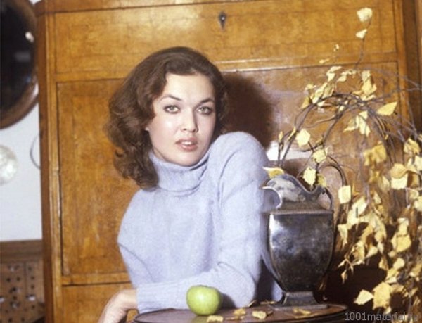 Матлюба Алимова, снимок для женского журнала, середина 1980-х