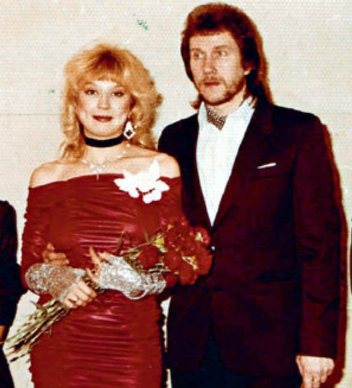 Маша Распутина с первым мужем Владимиром Ермаковым
