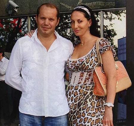 Алика Смехова с Николаем, третьим мужем