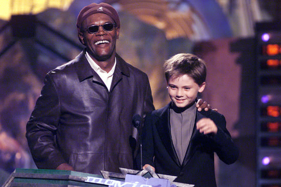 Сэмюэл Джексон и Джейк Ллойд на церемонии MTV Movie Awards