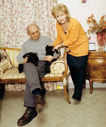 Регина Дубовицкая с мужем Юрием Айвазяном