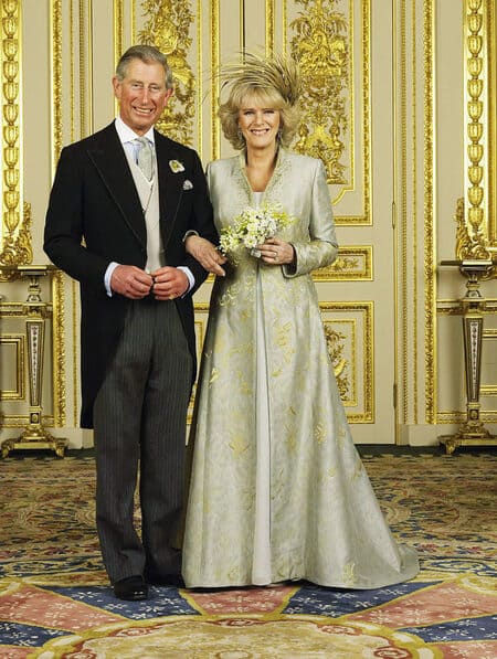Свадебный портрет принца Чарльза и Камиллы Паркер-Боулз