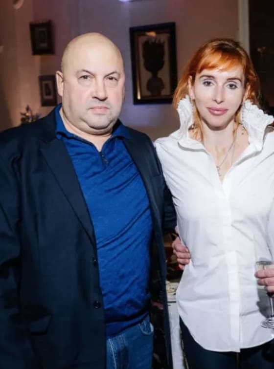 Сергей Суровикин и его жена Анна