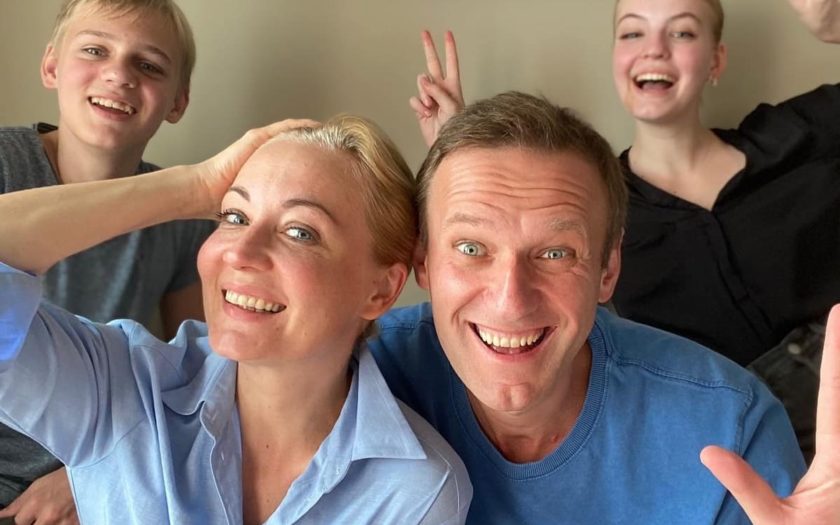 Юлия Навальная и дети сейчас